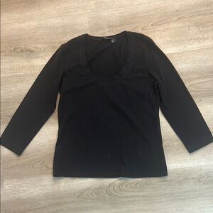 Hugo Boss Classic Black Women's Top Size Small